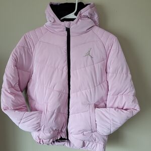 Nike Jordan Puffer Coat Youth Size Large Ages 12 To 13 Water Resistant